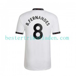 Fußballtrikot Manchester United Bruno Fernandes 8 Auswärts Trikot Away 2022-2023 Kurzarm für Herren