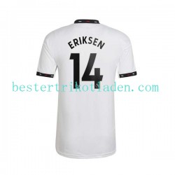 Fußballtrikot Manchester United Christian Eriksen 14 Auswärts Trikot Away 2022-2023 Kurzarm für Herren
