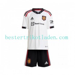 Fußballtrikot Manchester United Auswärts Trikot Away 2022-2023 Kurzarm für Kinder