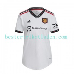 Fußballtrikot Manchester United Auswärts Trikot Away 2022-2023 Kurzarm für Dame