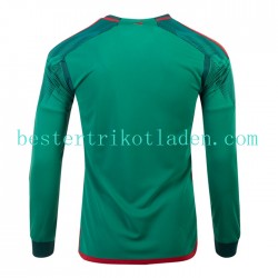 Fußballtrikot Mexiko Heim Trikot Home WM 2022 Langarm für Herren