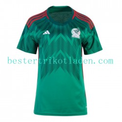 Fußballtrikot Mexiko Heim Trikot Home 2022-2023 Kurzarm für Dame
