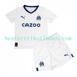 Fußballtrikot Olympique Marseille Heim Trikot Home 2022-2023 Kurzarm für Kinder