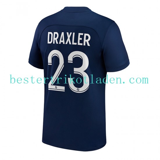 Fußballtrikot Paris Saint-Germain Draxler 23 Heim Trikot Home 2022-2023 Kurzarm für Herren