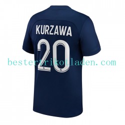 Fußballtrikot Paris Saint-Germain Kurzawa 20 Heim Trikot Home 2022-2023 Kurzarm für Herren