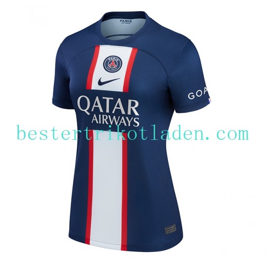 Fußballtrikot Paris Saint-Germain Heim Trikot Home 2022-2023 Kurzarm für Dame