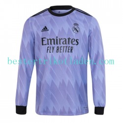 Fußballtrikot Real Madrid Auswärts Trikot Away 2022-2023 Langarm für Herren