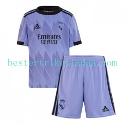 Fußballtrikot Real Madrid Auswärts Trikot Away 2022-2023 Kurzarm für Kinder