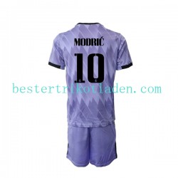 Fußballtrikot Real Madrid Modrić Luka 10 Auswärts Trikot Away 2022-2023 Kurzarm für Kinder