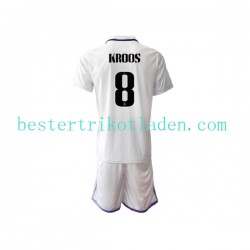 Fußballtrikot Real Madrid Toni Kroos 8 Heim Trikot Home 2022-2023 Kurzarm für Kinder