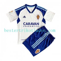 Fußballtrikot Real Zaragoza Heim Trikot Home 2022-2023 Kurzarm für Kinder