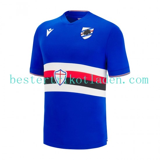 Fußballtrikot Sampdoria Genua Heim Trikot Home 2022-2023 Kurzarm für Herren