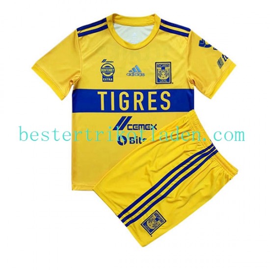 Fußballtrikot UNAL Tigres Heim Trikot Home 2022-2023 Kurzarm für Kinder