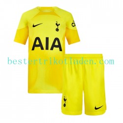 Fußballtrikot Tottenham Hotspur Torwart Heim Trikot Home 2022-2023 Kurzarm für Kinder