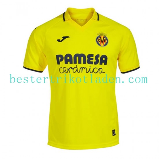 Fußballtrikot Villarreal CF Heim Trikot Home 2022-2023 Kurzarm für Herren