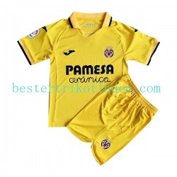 Fußballtrikot Villarreal CF Heim Trikot Home 2022-2023 Kurzarm für Kinder