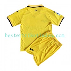 Fußballtrikot Villarreal CF Heim Trikot Home 2022-2023 Kurzarm für Kinder