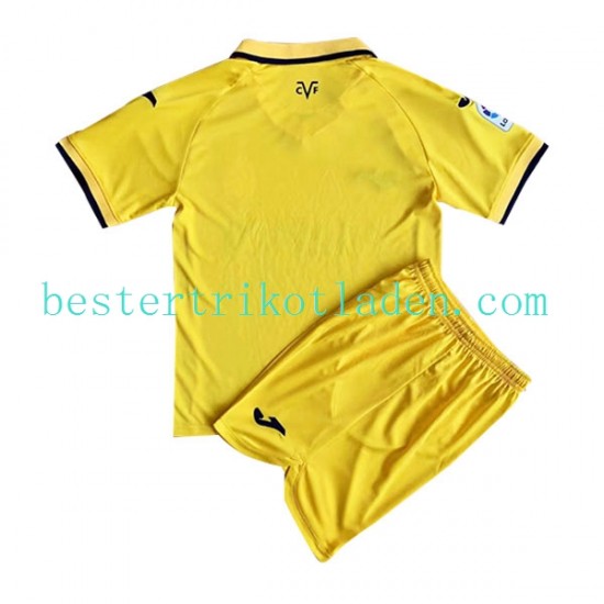 Fußballtrikot Villarreal CF Heim Trikot Home 2022-2023 Kurzarm für Kinder