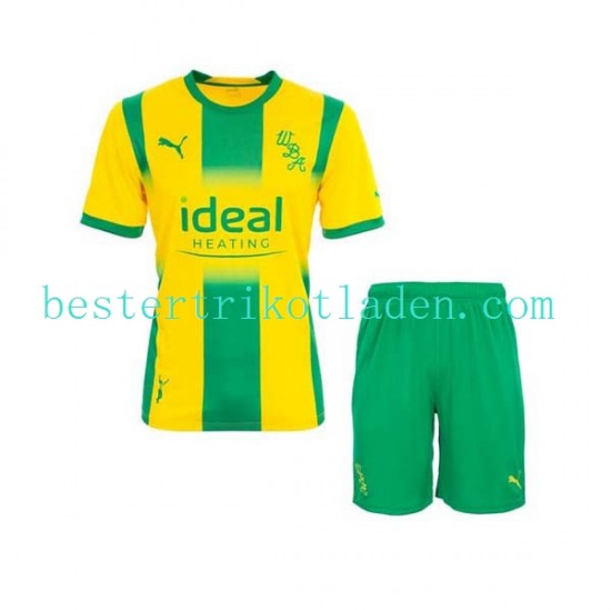 Fußballtrikot West Bromwich Albion Auswärts Trikot Away 2022-2023 Kurzarm für Kinder
