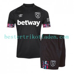 Fußballtrikot West Ham United Auswärts Trikot Away 2022-2023 Kurzarm für Kinder