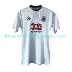 Fußballtrikot West Ham United Retro Auswärts Trikot Away 1989-1990 Kurzarm für Herren