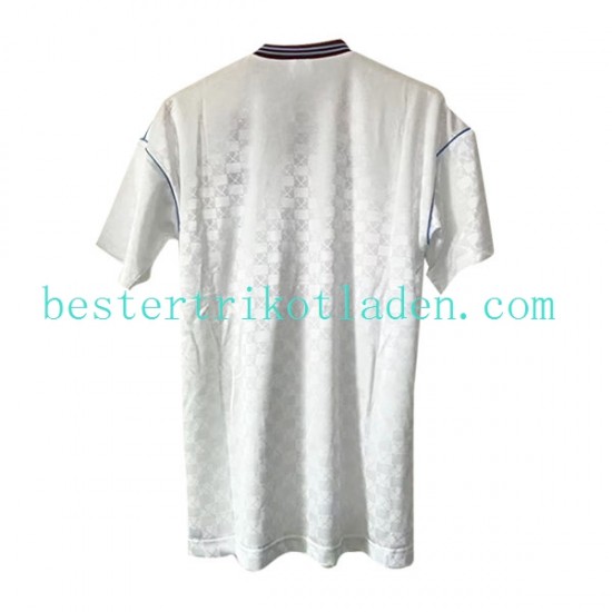 Fußballtrikot West Ham United Retro Auswärts Trikot Away 1989-1990 Kurzarm für Herren