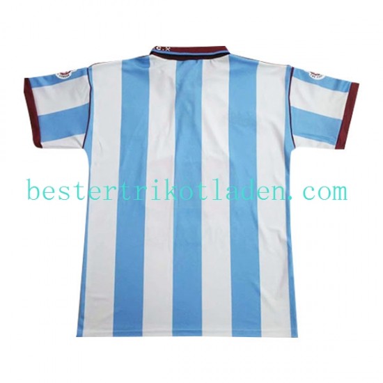 Fußballtrikot West Ham United Retro Auswärts Trikot Away 1991-1992 Kurzarm für Herren