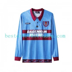 Fußballtrikot West Ham United Retro Heim Trikot Home 1995-1996 Langarm für Herren