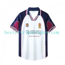 Fußballtrikot West Ham United Iron Maiden Retro Auswärts Trikot Away 1999 Kurzarm für Herren