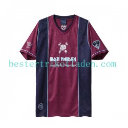 Fußballtrikot West Ham United Iron Maiden Retro Auswärts Trikot Away 2011 Kurzarm für Herren