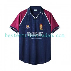 Fußballtrikot West Ham United Iron Maiden Retro Heim Trikot Home 1999 Kurzarm für Herren