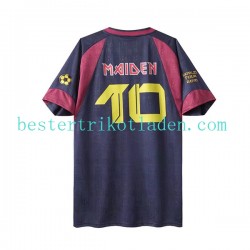 Fußballtrikot West Ham United Iron Maiden Retro Heim Trikot Home 2010 Kurzarm für Herren