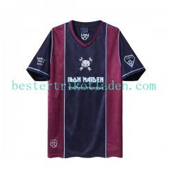 Fußballtrikot West Ham United Iron Maiden Retro Heim Trikot Home 2011 Kurzarm für Herren