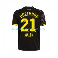 Fußballtrikot Borussia Dortmund Donyell Malen 21 Auswärts Trikot Away 2022-2023 Kurzarm für Herren