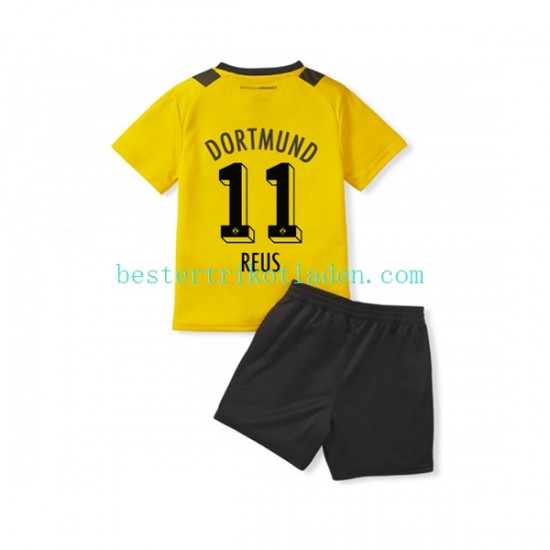 Fußballtrikot Borussia Dortmund Marco Reus 11 Heim Trikot Home 2022-2023 Kurzarm für Kinder