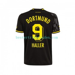 Fußballtrikot Borussia Dortmund Sebastien Haller 9 Auswärts Trikot Away 2022-2023 Kurzarm für Herren