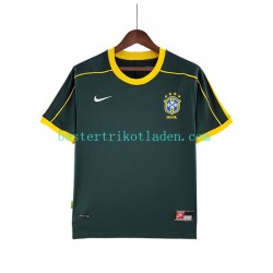 Fußballtrikot Brasilien 1998 Torwart Retro Auswärts Trikot Away Kurzarm für Herren