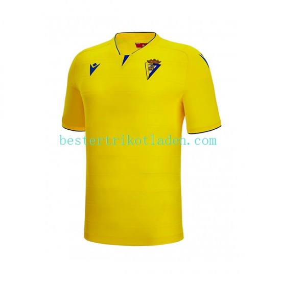 Fußballtrikot Cádiz CF Heim Trikot Home 2022-2023 Kurzarm für Herren