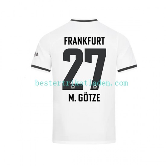 Fußballtrikot Eintracht Frankfurt Mario Gotze Heim Trikot Home 2022-2023 Kurzarm für Herren