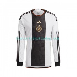 Fußballtrikot Deutschland Heim Trikot Home WM 2022 Langarm für Herren