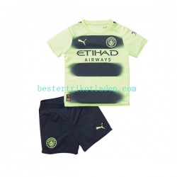 Fußballtrikot Manchester City Ausweich Trikot 3rd 2022-2023 Kurzarm für Kinder