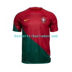 Fußballtrikot Portugal Heim Trikot Home WM 2022 Kurzarm für Herren