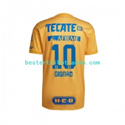 Fußballtrikot UANL Tigres André-Pierre Gignac 10 Heim Trikot Home 2022-2023 Kurzarm für Herren