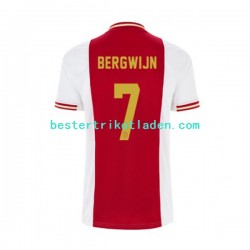 Fußballtrikot Ajax Amsterdam Steven Bergwijn 7 Heim Trikot Home 2022-2023 Kurzarm für Herren