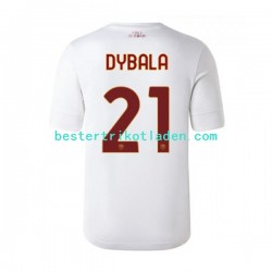 Fußballtrikot AS Rom Paulo Dybala 21 Auswärts Trikot Away 2022-2023 Kurzarm für Herren