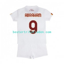 Fußballtrikot AS Rom Tammy Abraham 9 Auswärts Trikot Away 2022-2023 Kurzarm für Kinder