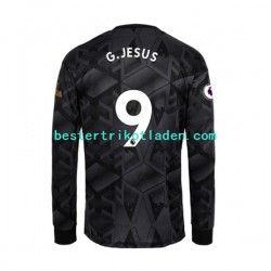 Fußballtrikot Arsenal Gabriel Jesus 9 Auswärts Trikot Away 2022-2023 Langarm für Herren