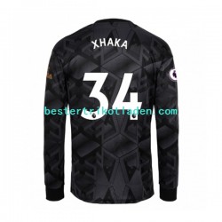 Fußballtrikot Arsenal Granit Xhaka 34 Auswärts Trikot Away 2022-2023 Langarm für Herren