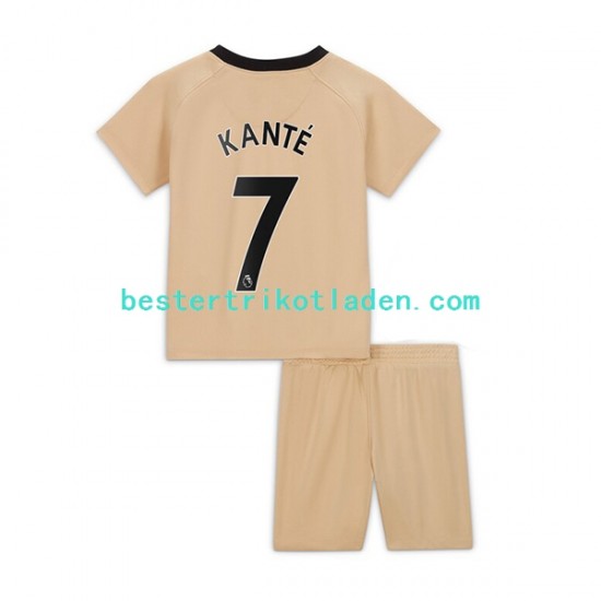 Fußballtrikot Chelsea Kante 7 Ausweich Trikot 3rd 2022-2023 Kurzarm für Kinder