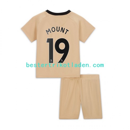Fußballtrikot Chelsea Mount 19 Ausweich Trikot 3rd 2022-2023 Kurzarm für Kinder